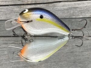 Black Label Balsa - Head Hunter - Signature Series Crankbait - Foiled Threadfin Shad - Zoom WEC E-2