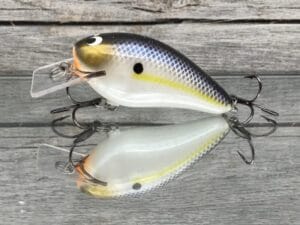 Black Label Balsa - BL 1.5 - Balsa Squarebill - Threadfin Shad Pearl Color