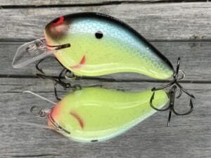 Black Label Balsa - Head Hunter - Custom Balsa Squarebill Crankbait - Oxbow Color - Zoom WEC E-2