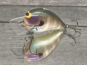 Black Label Balsa - Ricochet Jr. - Custom Balsa Crankbait - Bluegill Color