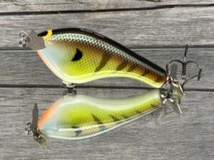 Black Label Balsa - Tease - Custom Balsa Topwater Prop Bait - Bold Bluegill