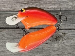 Black Label Balsa - Hickster - Balsa Crankbait - Hot Salsa - Zoom WEC Hicky