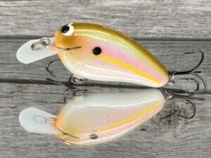 Black Label Balsa - Peanut - Balsa Crankbait - Ladies Man Color - Zoom WEC Mutt