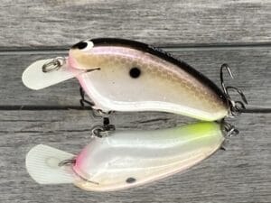 Black Label Balsa - Hickster - Balsa Crankbait - Triple Threat Shad - Zoom WEC Hicky