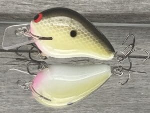 Black Label Balsa - Wreck - Balsa Squarebill - Bandit Tennessee Shad Color - Zoom WEC E-1