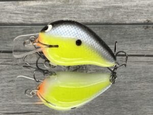 Black Label Balsa - Wreck - Balsa Squarebill - Chartreuse Magic Color - Zoom WEC E-1