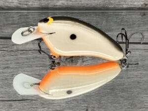 Black Label Balsa - Hickster - Balsa Crankbait - Bone Khaki Color - Zoom WEC Hicky