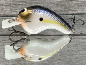 Black Label Balsa - Potbelly - Hybrid Squarebill Crankbait - Threadfin Shad Pearl Color