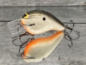 Black Label Balsa - Head Hunter - Custom Balsa Squarebill Crankbait - Bone Khaki- Zoom WEC E-2