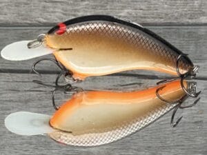 Black Label Balsa - Slim Series - Custom Balsa Crankbait - Hot Chocolate Color