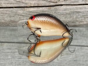 Black Label Balsa - Ricochet Jr. - Custom Balsa Crankbait - Hot Chocolate Color