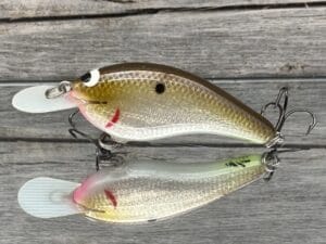 Black Label Balsa - Slim Signature Series Balsa Crankbait - Foiled Cliff's Secret Color