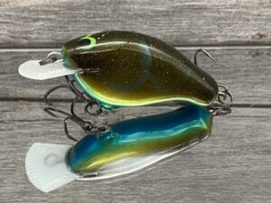 Greenfish Tackle - Stray Dog - Custom Balsa Crankbait - Magic Craw Color