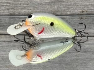 Black Label Balsa - Peanut - Signature Series Crankbait - Foiled Pro Lavender Shad Color - Zoom WEC Mutt