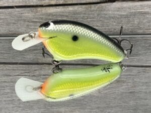 Black Label Balsa - Hickster - Signature Series Crankbait - Foiled Chartreuse Magic Color