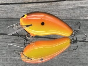 Black Label Balsa - Prowler - Custom Balsa Squarebill Crankbait - Simple Craw Color