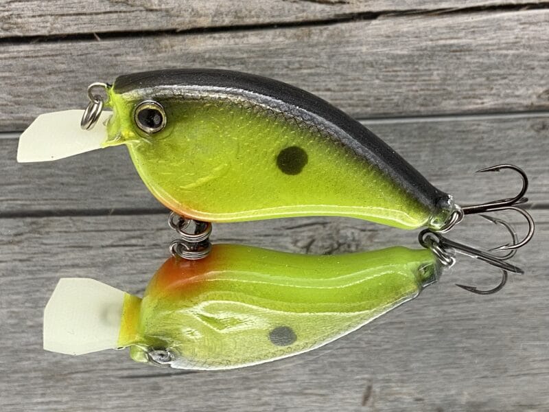 Greenfish Tackle - Stray Dog - Custom Balsa Crankbait - Lava Color - Wood  Bait Country