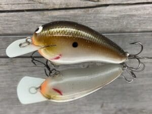 Black Label Balsa - Wobbler - Custom Balsa Crankbait - Tennessee Flash Color