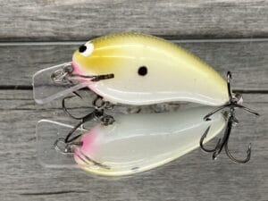 Black Label Balsa - Prowler - Custom Balsa Squarebill Crankbait - Morning Dawn Color