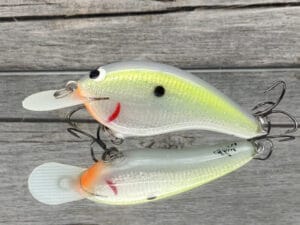 Black Label Balsa - Slim Signature Series Balsa Crankbait - Foiled Pro Lavender Shad Color