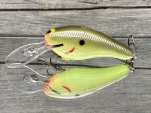 Black Label Balsa - K II - Custom Balsa Crankbait - Moon Shine Color