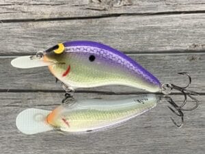 Black Label Balsa - Slim Signature Series Balsa Crankbait - Foiled Table Rock Shad