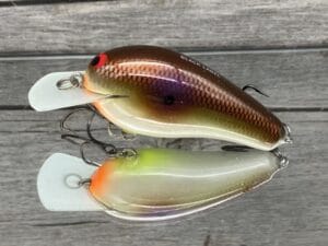 Black Label Balsa - Wobbler - Custom Balsa Crankbait - High Rock Shad Color