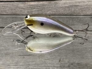 Black Label Balsa - K II - Custom Balsa Crankbait - American Shad Color