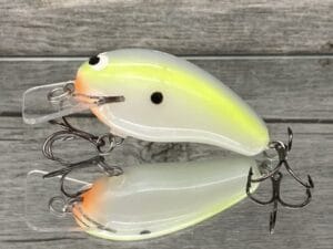 Black Label Balsa - Prowler - Custom Balsa Squarebill Crankbait - Pro Lavender Shad Color