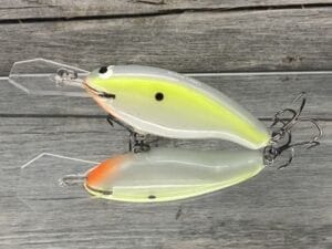 Black Label Balsa - Tapout - Custom Balsa Crankbait - Pro Lavender Shad Color