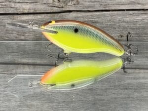 Black Label Balsa - Tapout - Custom Balsa Crankbait - River Bream Color