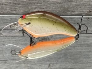 Black Label Balsa - Razor - Balsa Crankbait - Root Beer Color