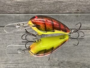 Black Label Balsa - Rock Hound - Signature Series Custom Balsa Crankbait - Signature Sunset Craw Color