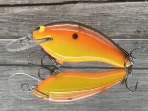 Black Label Balsa - Razor - Balsa Crankbait - Simple Craw Color