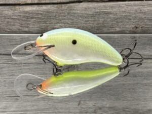 Black Label Balsa - Razor - Balsa Crankbait - Citrus Candy Color