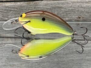 Black Label Balsa - Razor - Balsa Crankbait - River Bream Color