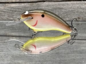 Black Label Balsa - Razor - Balsa Crankbait - Tomato Shad Color