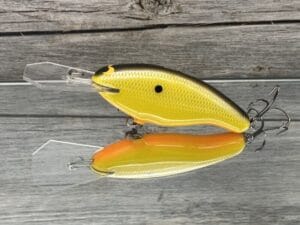 Black Label Balsa - Tapout - Custom Balsa Crankbait - Mellow Yellow Color