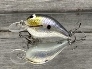 Black Label Balsa - Rumble-Signature Series - Balsa Crankbait - Foiled American Shad Color