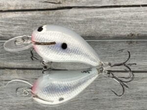 Black Label Balsa - Rumble-Signature Series - Balsa Crankbait - Foiled Grey Back Color