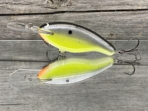 Black Label Balsa - Tapout - Custom Balsa Crankbait - Chartreuse Magic Color