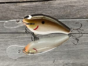 Black Label Balsa - Shiver 7 - Custom Balsa Crankbait - Tennessee Flash Color