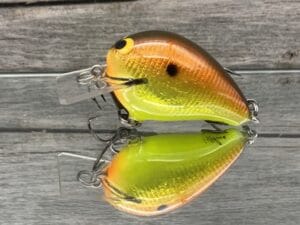 Black Label Balsa - Wreck Jr. - Signature Series Crankbait - Burnt Granny Color