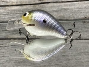 Black Label Balsa - Wreck - Balsa Squarebill - American Shad - Zoom WEC E-1