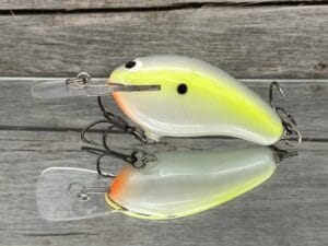 Black Label Balsa - Prowler MR - Custom Balsa Crankbait - Pro Lavender Shad Color