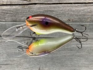 Black Label Balsa - K II - Custom Balsa Crankbait - High Rock Shad Color