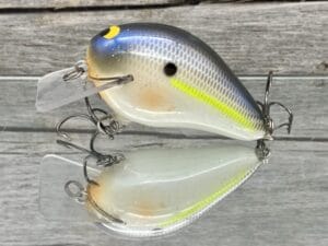 Black Label Balsa - Ricochet Jr. - Custom Balsa Crankbait - Magic Shad Color