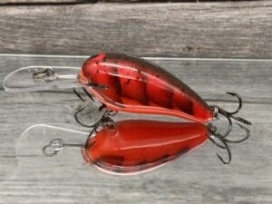 Black Label Balsa - Rock Hound - Custom Balsa Crankbait - Delta Craw Color