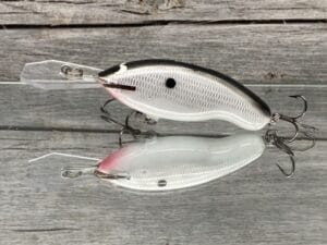 Black Label Balsa - Tapout Jr - Custom Balsa Crankbait - Anchovy Color