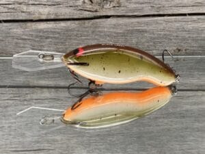 Black Label Balsa - Tapout Jr - Custom Balsa Crankbait - Root Beer Color